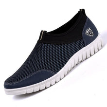 Load image into Gallery viewer, Summer mens Mesh Shoe Sneakers Breathable Slip-On Male Shoes Loafers 38-48
